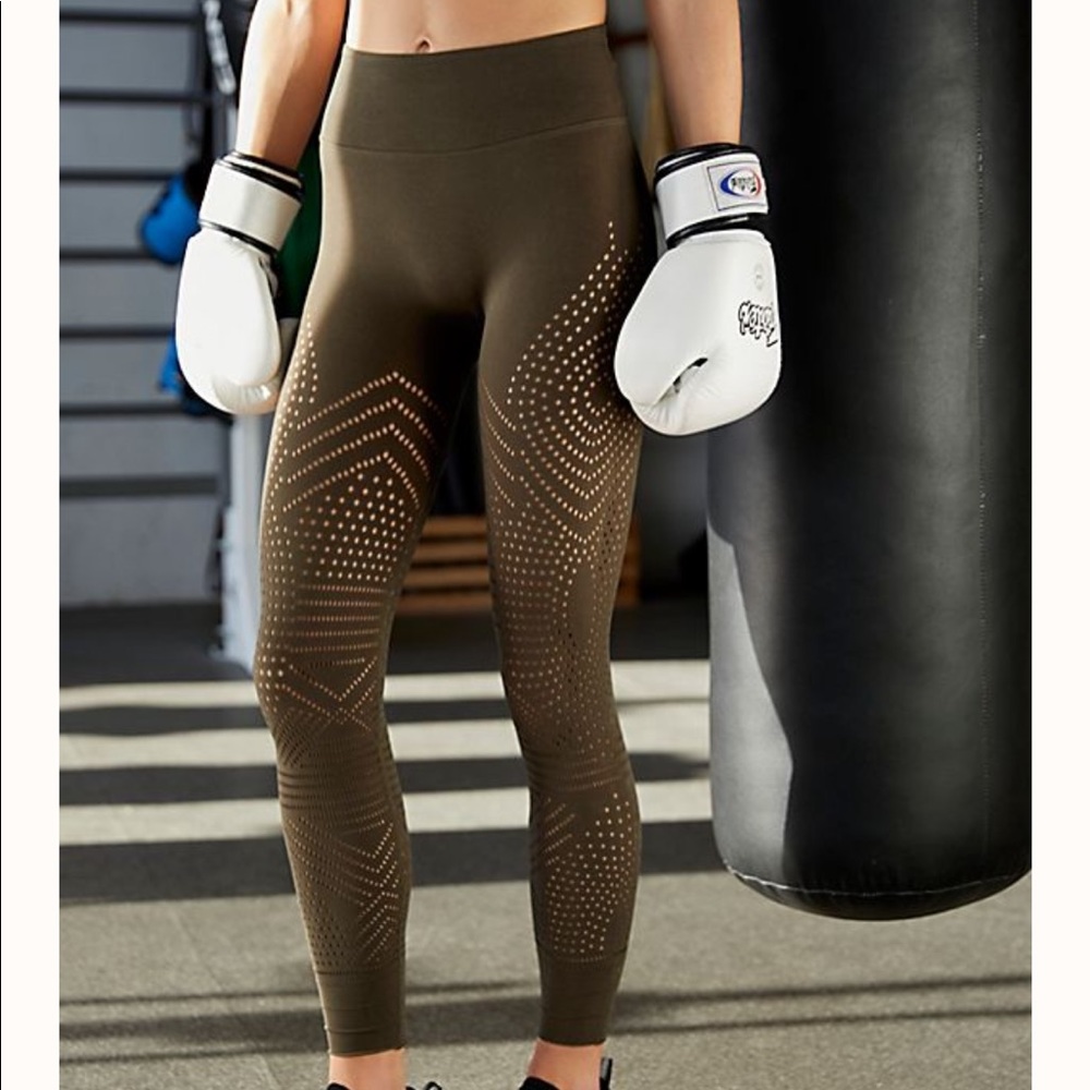 Free People Self Hem Ecology Leggings, Secret Moss